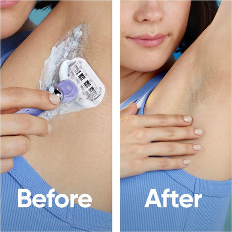 Gillette Venus Extra Smooth Swirl Razor Blades - 9 Piece Bundle (3 Packs of 3)