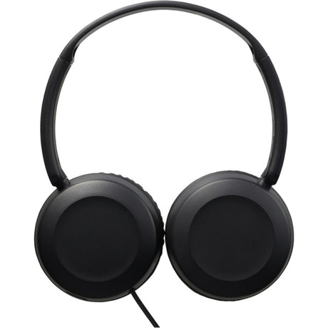 JVC Foldable Headphones with Remote Mic - Black