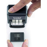 Trodat Printy 4810 Self-Inking Mini Date Stamp, Black Ink (701699)
