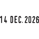 Trodat Printy 4810 Self-Inking Mini Date Stamp, Black Ink (701699)