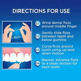 Oral-B Essential Floss Waxed, 50m - Mint