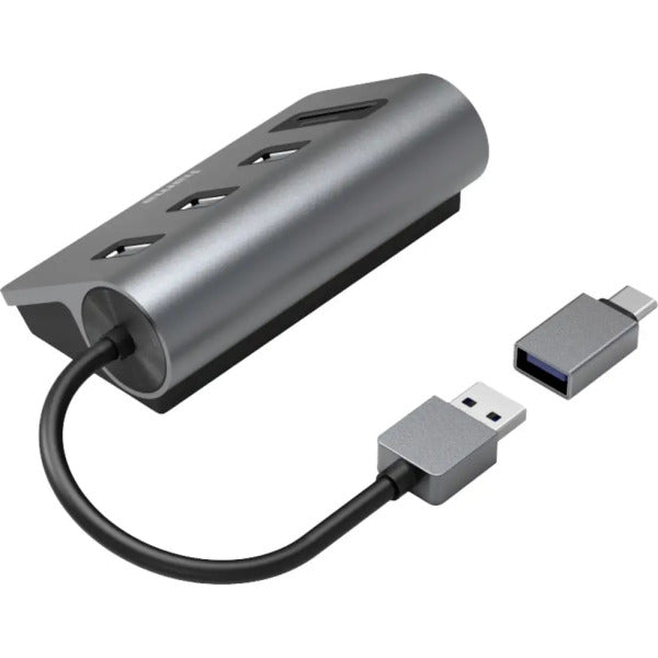 Hama USB Hub and Card Reader, 5 Ports - 200140