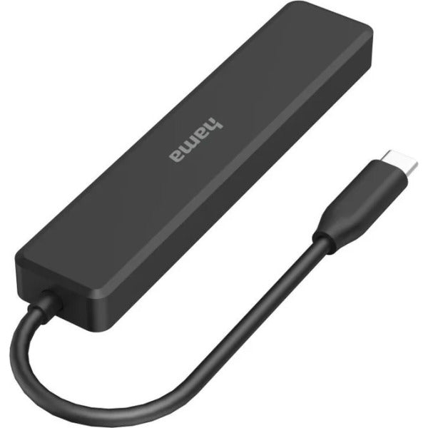 Hama USB-C Hub, 5 Ports, 3x USB-A, USB-C, LAN - 200117