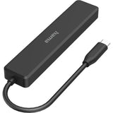 Hama USB-C Hub, 5 Ports, 3x USB-A, USB-C, LAN - 200117