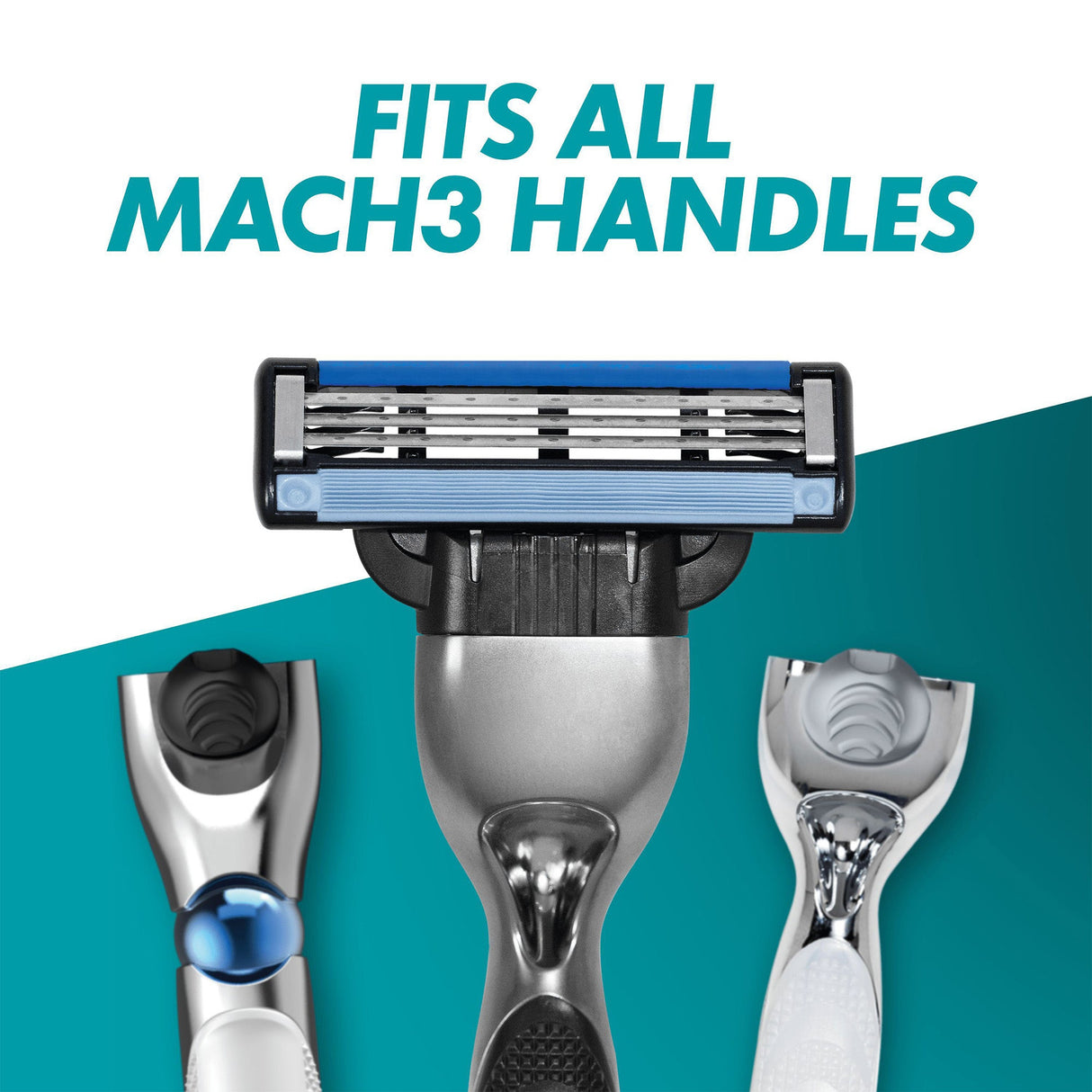 Gillette Mach3 Razor Blades - 4 Pack