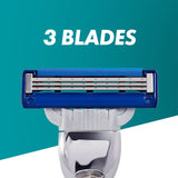 Gillette Mach3 Turbo Razor Blades - 4 Pack