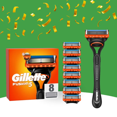 Gillette Fusion 5 Razor + 8 Blades