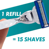 Gillette Mach3 Turbo Razor Blades - 8 Pack
