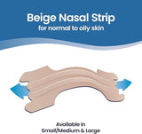 Breathe Right Snoring Congestion Relief Nasal Strips Small/Medium Original 30 Strips - 1 Pack