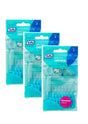 TePe Blue Regular 0.6mm 3 Packets of 8 - (24 Brushes) Bundle