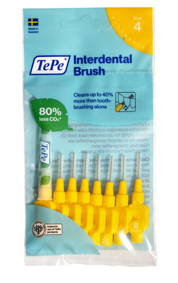 TePe Yellow Fine 0.70mm 8 Pack
