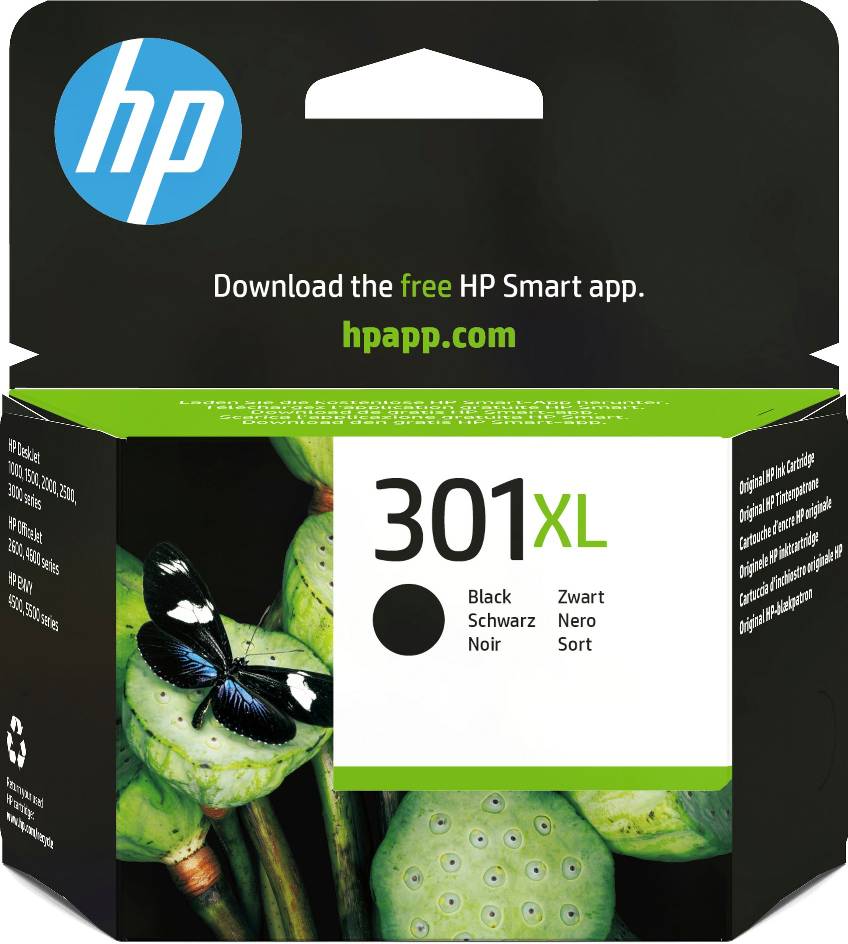 HP 301XL Black Ink Cartridge - CH563EE