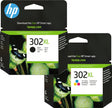 HP 302XL Black and Colour Ink Cartridge Bundle Pack