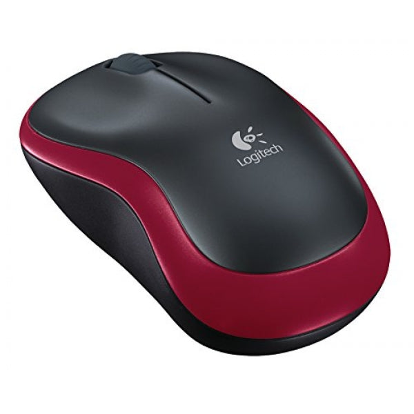 Logitech Wireless Mouse M185 Red 2.4GHZ