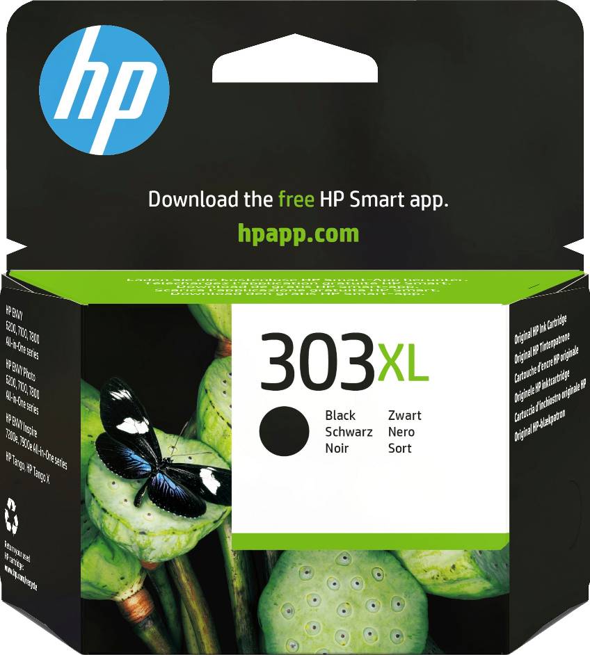 HP 303XL Black Ink Cartridge - T6N04AE