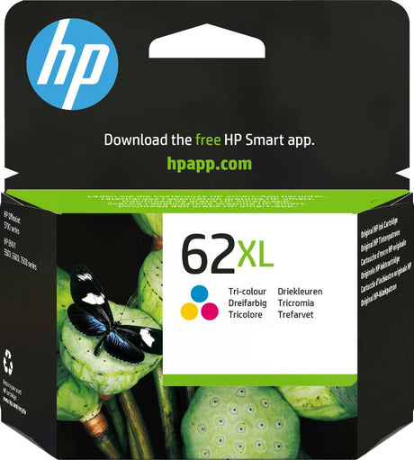 HP 62XL Colour Ink Cartridge - C2P07AE