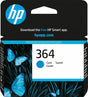 HP 364 Cyan Ink Cartridge - CB318EE