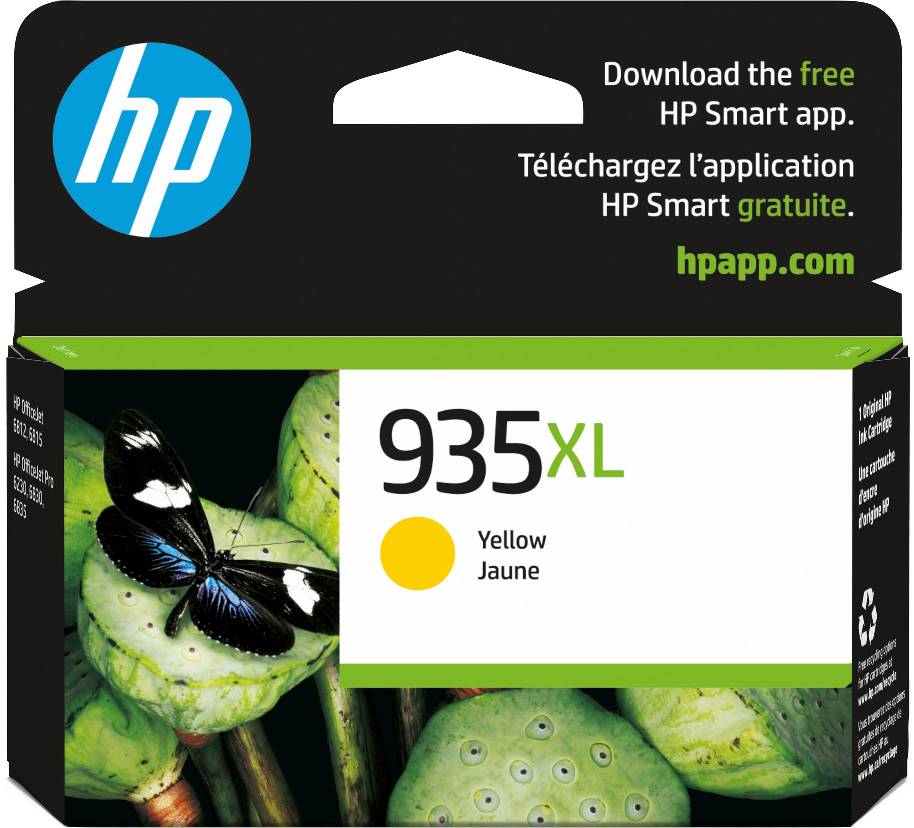 HP 935XL Yellow Ink Cartridge - C2P26AE