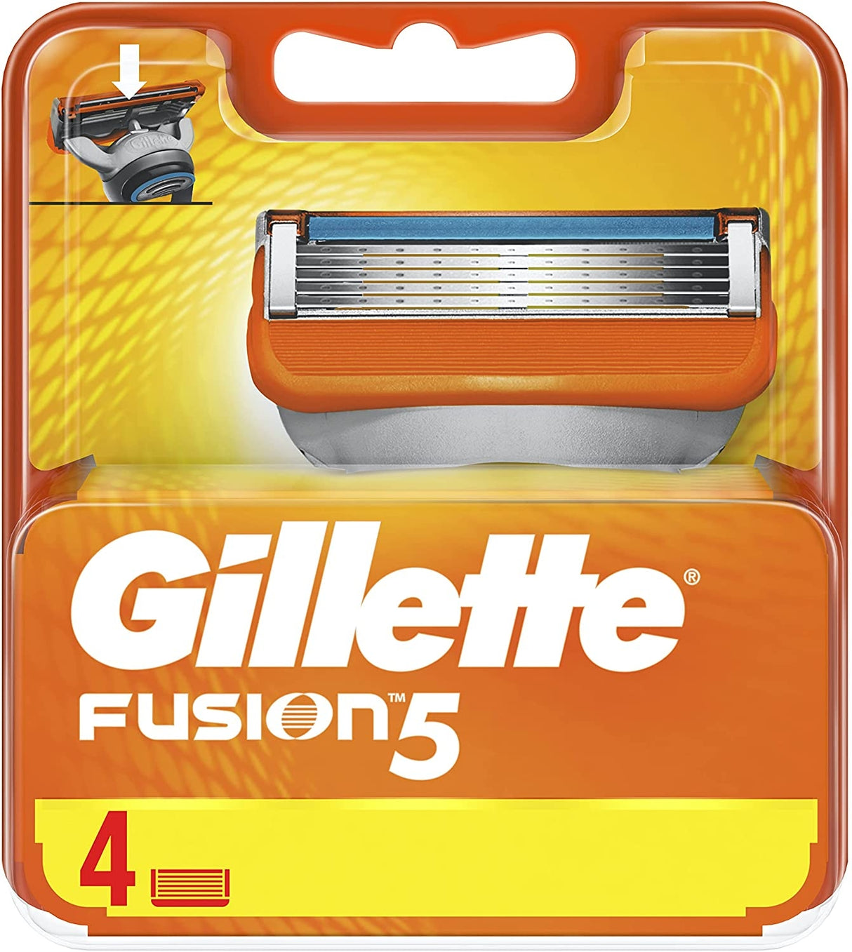 Gillette Fusion5 Razor Blades - 4 Pack