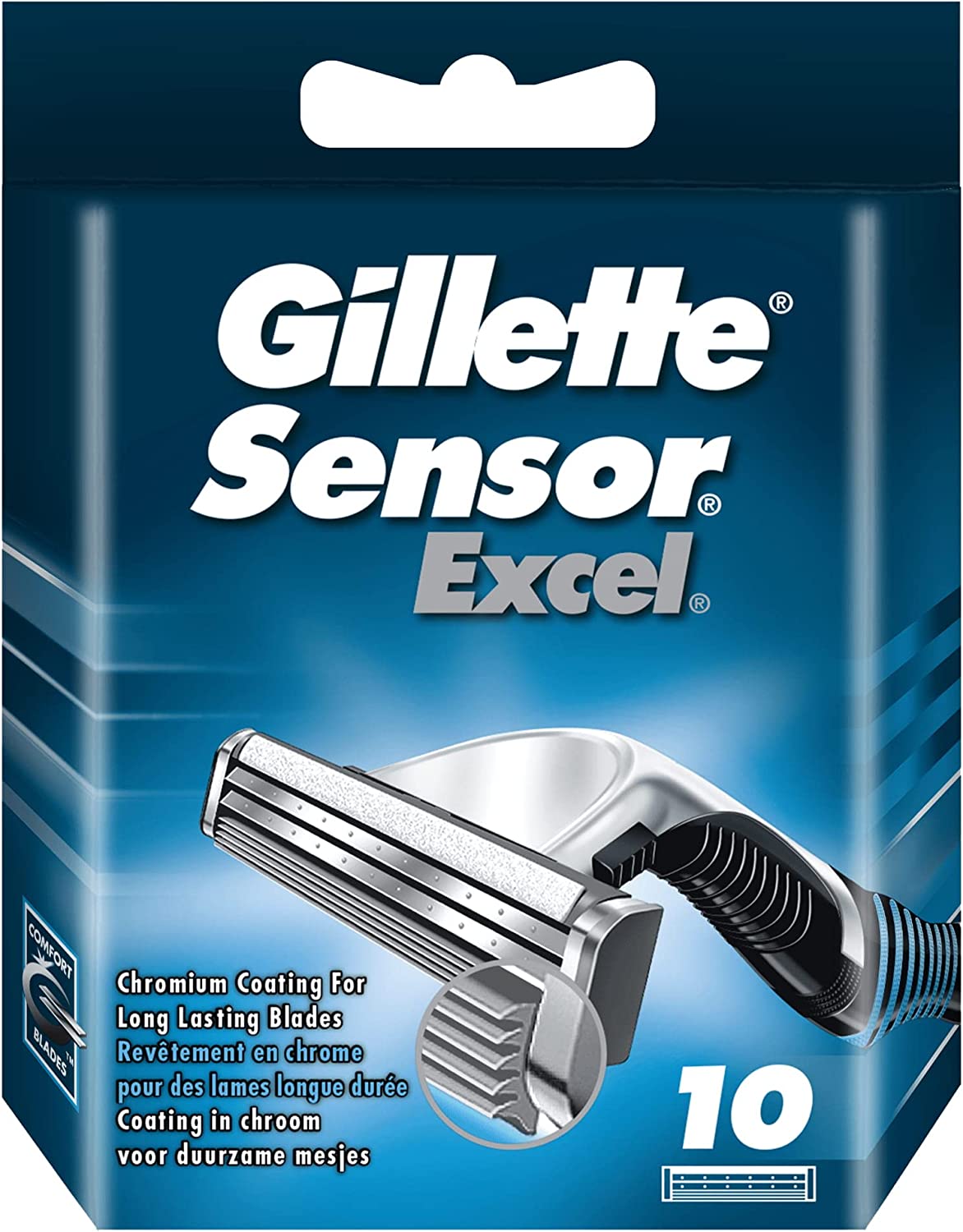 Gillette Sensor Excel Razor Blades - 10 Pack