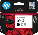 HP 650 Black Ink Cartridge - CZ101AE