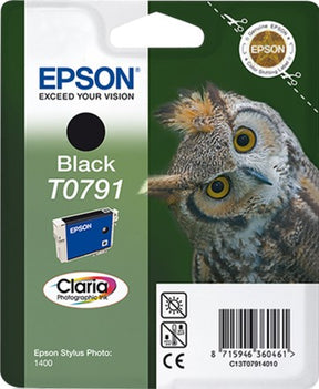 Epson T0791 Owl Black Ink Cartridge