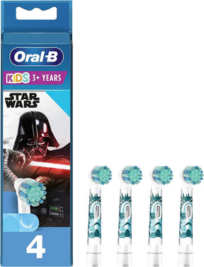 Oral-B Stages Power Disney Star Wars Kids Electric Toothbrush Heads - 4 Pack (EOL)