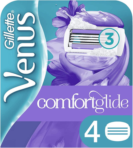 Gillette Venus ComfortGlide Breeze Razor Blades - 4 Pack