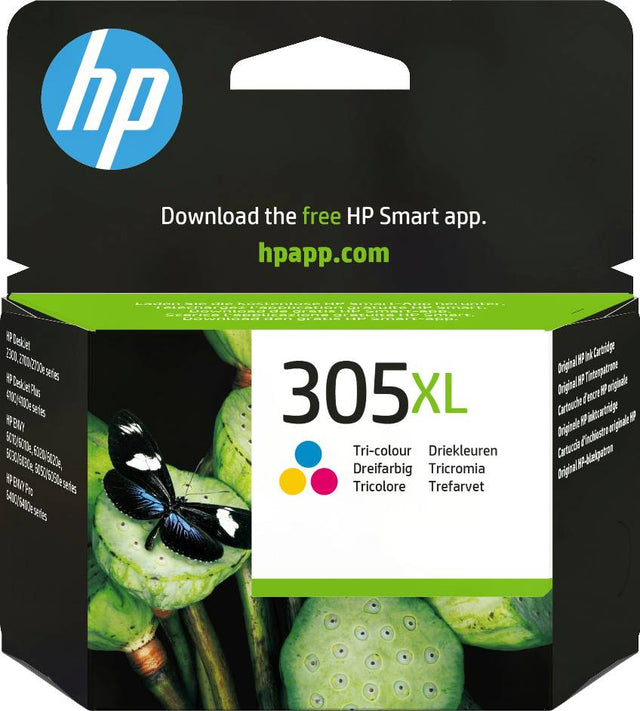 HP 305XL Colour Ink Cartridge - 3YM63AE