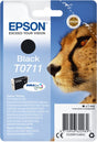 Epson T0711 Cheetah Black Ink Cartridge