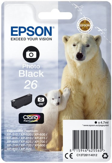 26 Polar Bear Photo Ink Cartridge