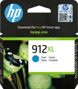 HP 912XL Cyan Ink Cartridge - 3YL81AE