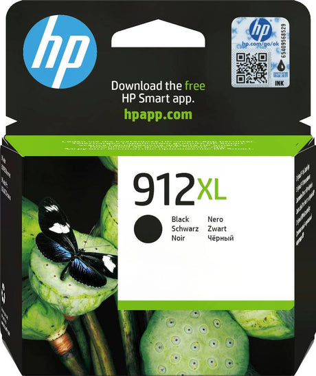 HP 912XL Black Ink Cartridge - 3YL84AE