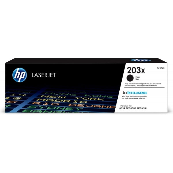 HP 203X High Yield Black Original LaserJet Toner Cartridge