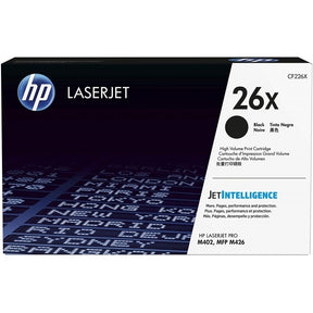 HP 26X High Yield Black Original LaserJet Toner Cartridge - CF226X