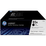 HP 85A 2-Pack Black Original LaserJet Toner Cartridges - CE285AD