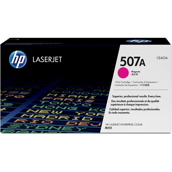 HP 507A Magenta Original LaserJet Toner Cartridge