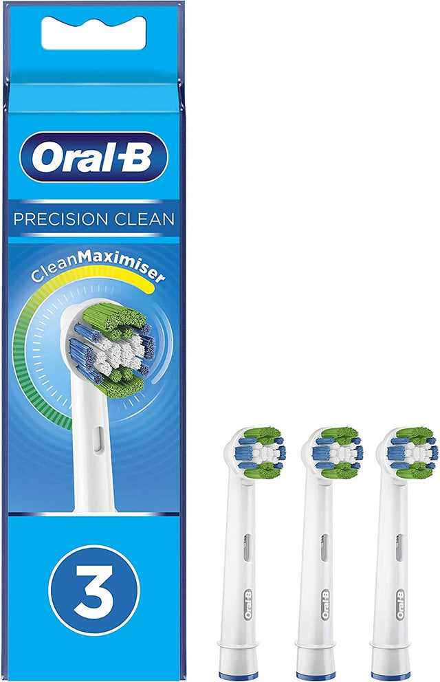 Oral-B Precision Clean Electric Toothbrush Heads with CleanMaximiser - 3 Pack