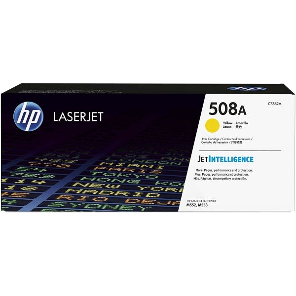 HP CF362A 508A Original LaserJet Toner Cartridge Yellow