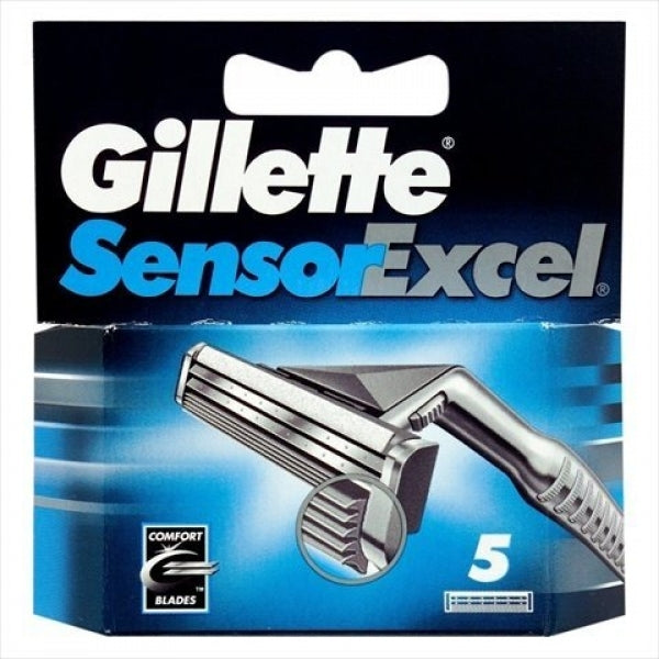 Gillette Sensor Excel Razor Blades - 5 Pack