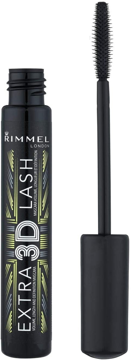 Rimmel London Extra 3D Lash Mascara Extreme Black 8ml