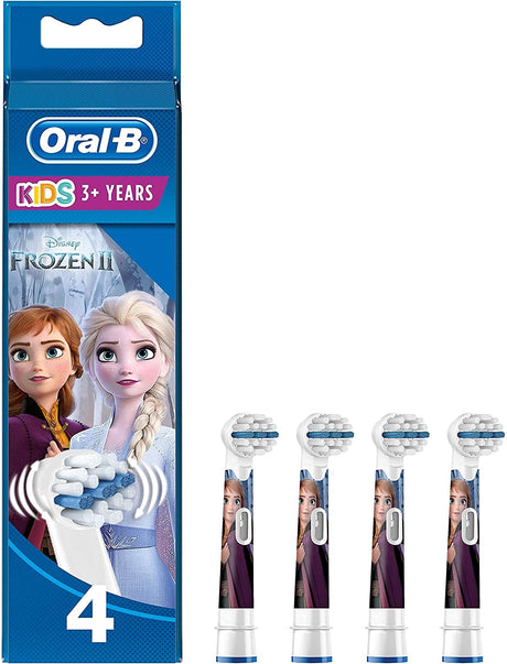 Oral-B Stages Power Disney Frozen Kids Electric Toothbrush Heads - 4 Pack
