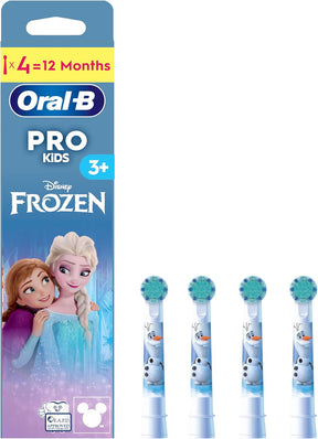 Oral-B Stages Power Disney Frozen II Kids Electric Toothbrush Heads - 4 Pack
