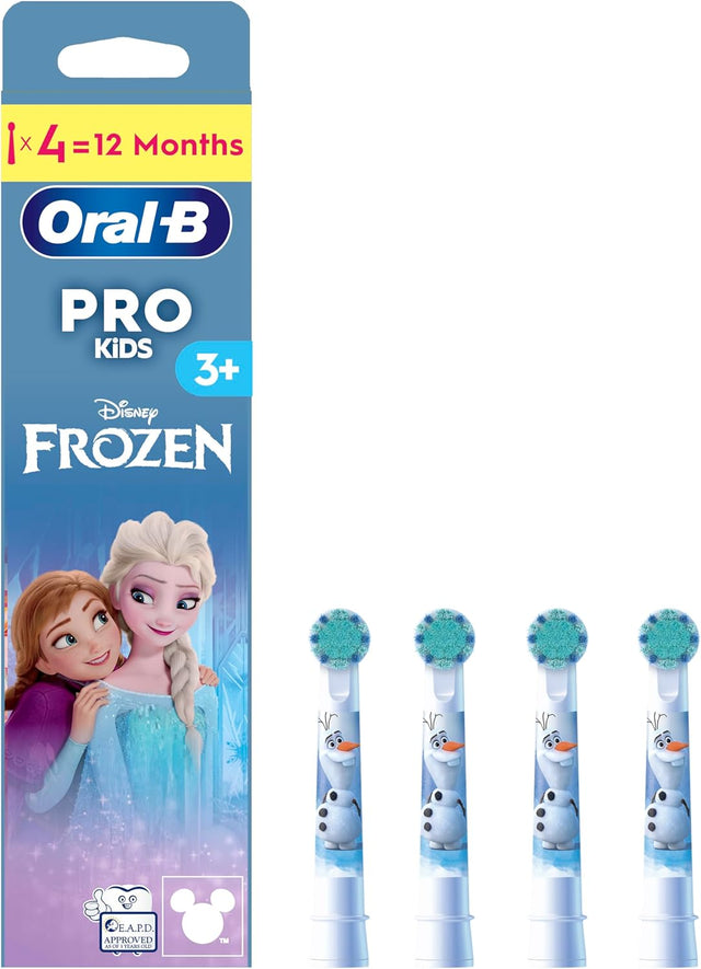 Oral-B Stages Power Disney Frozen II Kids Electric Toothbrush Heads - 4 Pack