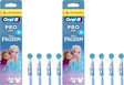 Oral-B Stages Power Disney Frozen Kids Electric Toothbrush Heads - 8 Piece Bundle (2 Packs of 4)