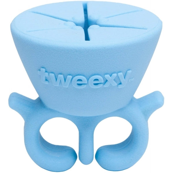 Tweexy Wearable Nail Polish Varnish Holder Ring - Island Blue