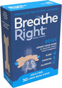 Breathe Right Snoring Congestion Relief Nasal Strips Large Original 30 Strips - 1 Pack