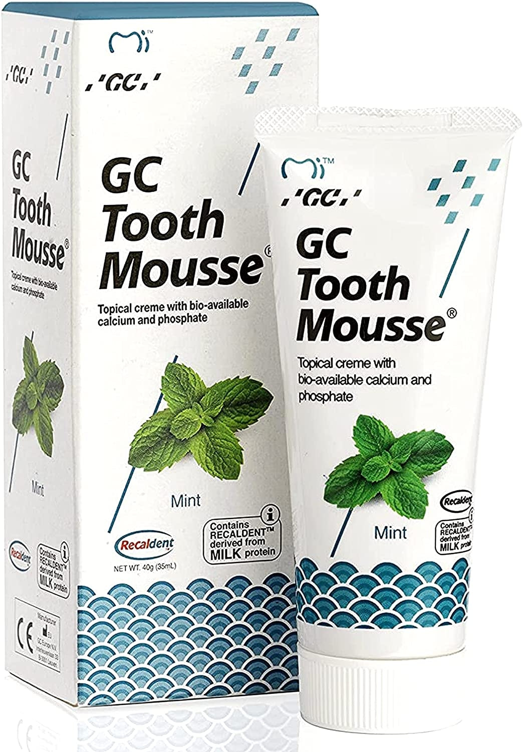 GC Tooth Mousse Mint Paste 35ml 2 Pack