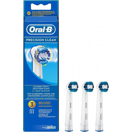 Oral-B Precision Clean Electric Toothbrush Heads - 3 Pack