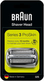 Braun Series 3 32S Electric Shaver Head Replacement Cassette - Silver